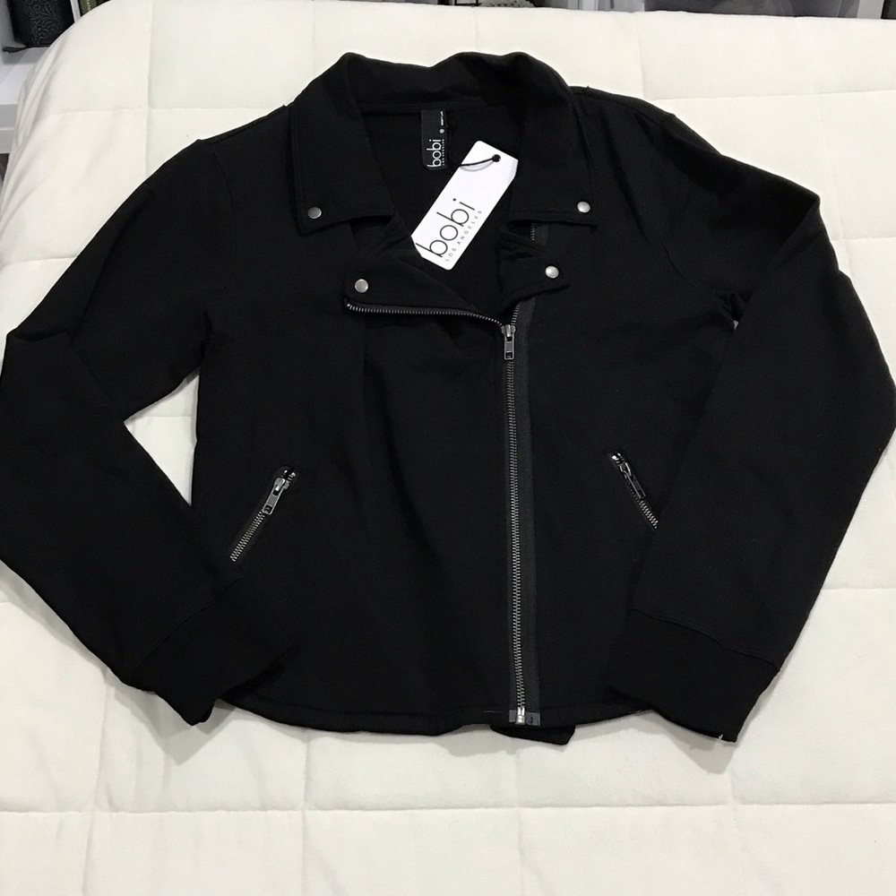 Bobi Women's Black Jacket new with tags - Picture 1 of 7